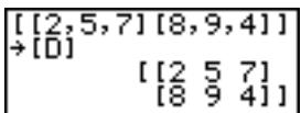 TEXAS INSTRUMENTS 82 ADVANCED - T (transpose) - 13