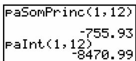TEXAS INSTRUMENTS 82 ADVANCED - Calculer un mouvement de trésorerie - 6
