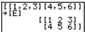 TEXAS INSTRUMENTS 82 ADVANCED - T (transpose) - 15