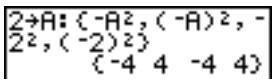 TEXAS INSTRUMENTS 82 ADVANCED - Contenu du chapitre - 5