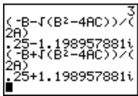 TEXAS INSTRUMENTS 82 ADVANCED - Quitter un menu sans choisir d'option - 20