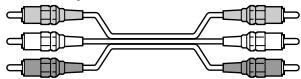 SONY UDA-1 - B Cordon audio/vidéo (non fourni) - 1