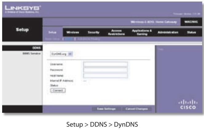 LINKSYS WRT3200ACM - DDNS Service - 1