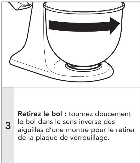KITCHENAID ARTISAN 5KSM125ECU - ARTISAN 5KSM125EOB - ARTISAN 5KSM125EER - UTILISATION DU ROBOT SUR SOCLE - 2