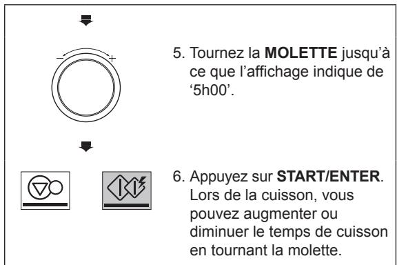 LG IWAVE - Instructions du menu cuisson au four - 2