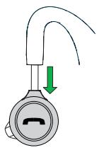 JABRA ECLIPSE - STYLE de PORT sur l'oreille GAUCHE ou DROITE - 1