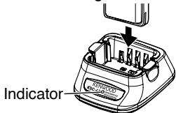 KENWOOD THK2E - CHARGING THE BATTERY PACK - 5