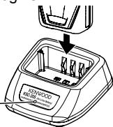 KENWOOD THK2E - CHARGING THE BATTERY PACK - 6