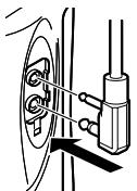 KENWOOD THK2E - INSTALLING THE OPTIONAL SPEAKER/MICROPHONE (OR HEADSET) - 1