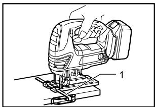 MAKITA JVO600J - Cortes rectos - 1