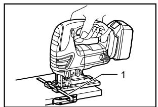 MAKITA JVO600J - Coupes rectilignes - 1