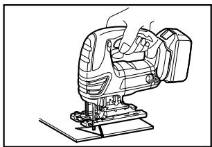MAKITA JVO600J - B) Corte por hundimiento: - 2