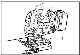 MAKITA JVO600J - Straight cuts - 1
