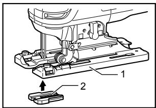 MAKITA JVO600J - Dispositif anti-fente - 1