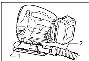MAKITA JVO600J - Extracción de polvo - 3