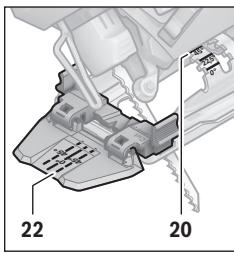 BOSCH GST150CE - Controllo della linea di taglio per tagli obliqui - 2