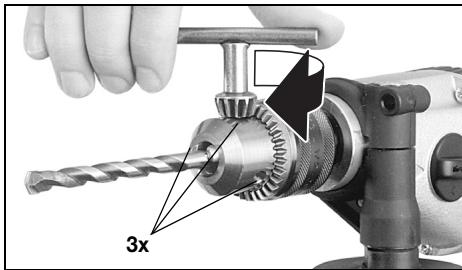 METABO UHE2450 - Tool change with geared chuck (1) - 1