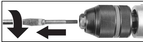 METABO UHE2450 - De boorhouser verwijderen - 2