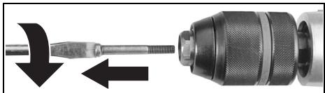 METABO UHE2450 - Selvspændende borepatron Futuro Plus (2) - 1