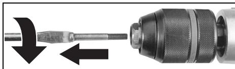 METABO UHE2450 - Szybkomocujacy uchwyt wiertarski Futuro Plus (2). - 1