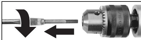 METABO UHE2450 - De boorhouser verwijderen - 4