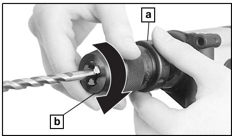 METABO UHE2450 - Gereedschap verwisstellen bij de snelspanboorhouser Futuro Top (3) - 1