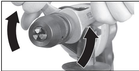 METABO UHE2450 - A fúrotartó leszerelése - 1