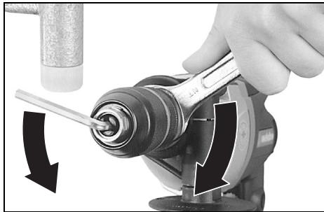 METABO UHE2450 - De boorhouser verwijderen - 3