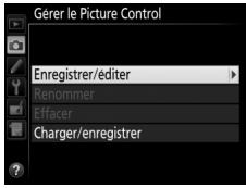 NIKON D5600 - Création de Picture Control personalisés - 2