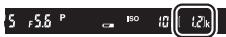 NIKON D5600 - Niveau de charge de l'accumulateur - 5