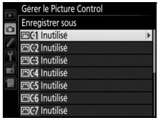 NIKON D5600 - Création de Picture Control personalisés - 5