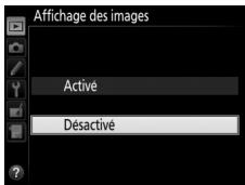 NIKON D5600 - Affichez les options. - 2