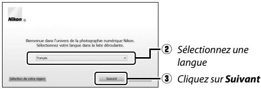 NIKON D5600 - Lancez le programme d'installation. - 1