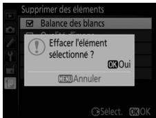 NIKON D5600 - Supprimez les éléments sélectionnés. - 1