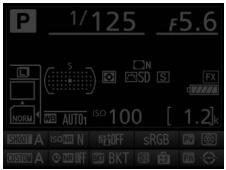 NIKON D5600 - d10: Affichage des informations - 2