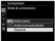 NIKON D5600 - Interruption des surimpressions - 1
