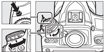 NIKON D5600 - Sélectionnez le mode retardateur. - 1