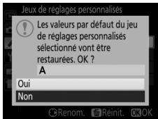 NIKON D5600 - Rétablissement des réglages par défaut - 2