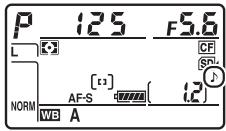 NIKON D5600 - d1 : Signal sonore - 1