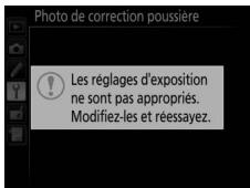 NIKON D5600 - Acquérez les données de référence de correction de la poussière. - 1