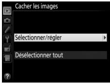 NIKON D5600 - Choisissez Sélectionner/régler. - 1