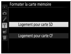 NIKON D5600 - Lorsque you selectionnez Formater la carte memoire dans le menu - 1