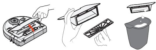 NEATO BOTVAC D5 - Contenor de sociedad y filtros - 1