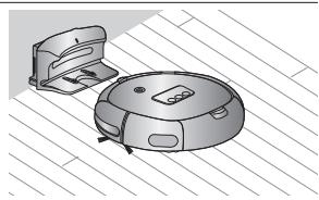 SAMSUNG SRR400 - Drehen Sie den Saugschlitten um, und schalten Sie das Gerät mit dem Netzschalter ein. - 8