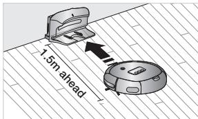 SAMSUNG SRR400 - Troubleshooting when the Vacuum cleaning Robot does not return to the charger - 2