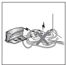 SAMSUNG SRR400 - HINWEISE ZUR STROMVERSORGUNG - 8