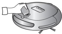 SAMSUNG SRR400 - Het sensorvenster en de camera reinigen - 2