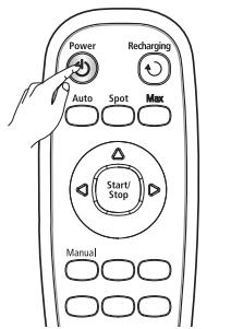 SAMSUNG SRR400 - Turning the power off - 1