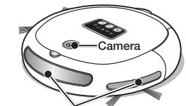 SAMSUNG SRR400 - Het sensorvenster en de camera reinigen - 3