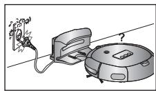 SAMSUNG SRR400 - Lassen Sie das Netzkabel des Ladegerats immer in der Steckdose. - 1